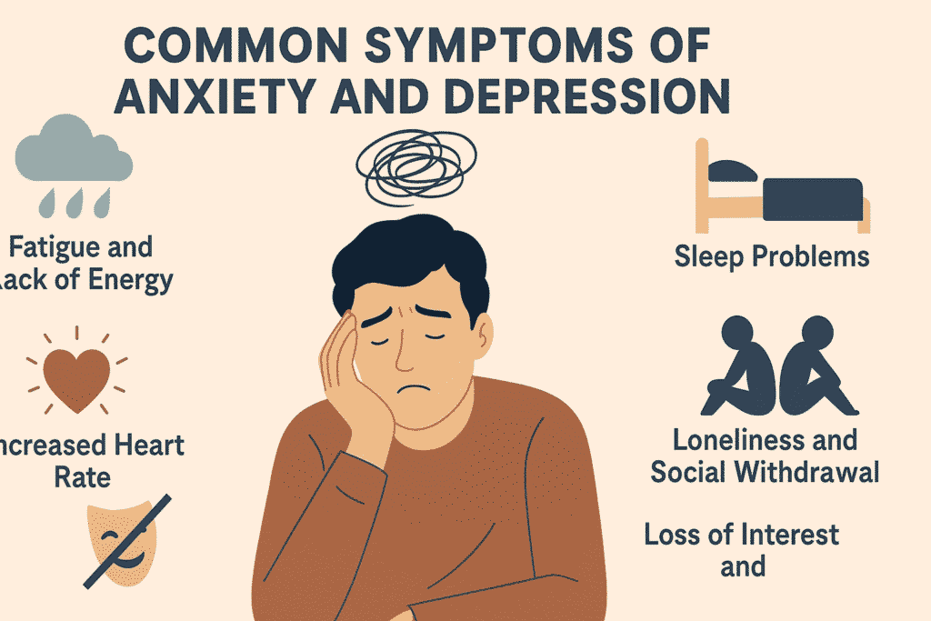 What Are the Symptoms of Anxiety and Depression? 1 What Are the Symptoms of Anxiety and Depression?