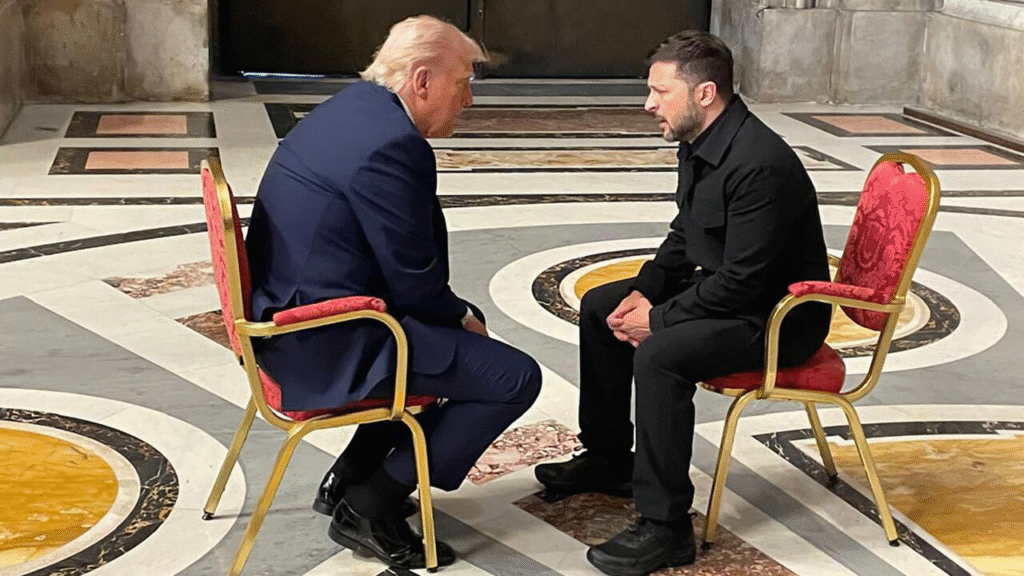 What strategy did Zelensky use to lure Trump? 1 What strategy did Zelensky use to lure Trump?